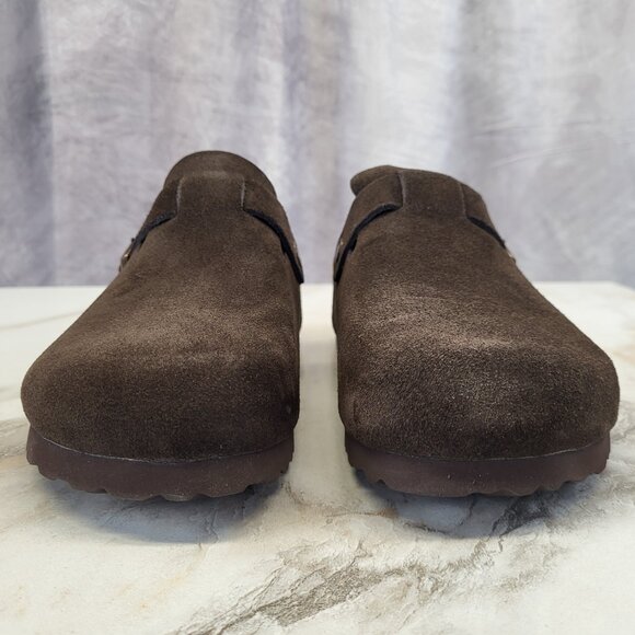 Birkenstock Boston BS MOCHA Clog Narrow Fit Size 42 Men's 9 Women's 11 - Picture 5 of 15